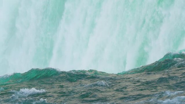 Niagara Falls in the summer.