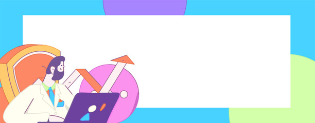 Doctor examines patient flat vector concept operation hand drawn illustration
