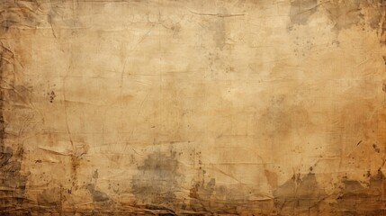 Slightly Yellowed Vintage Paper with Authentic Creases and Tears