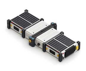 Fototapeta premium Satellite Modem 3D Icon
