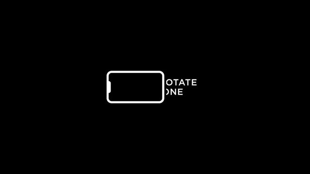 Rotate Your Phone Screen Animation