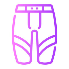 pant Line Gradient Icon