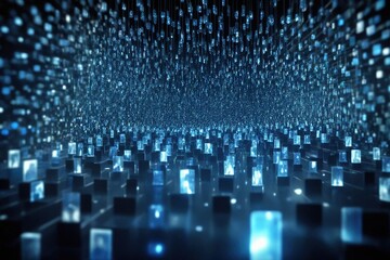 Obraz premium Background of technological concepts