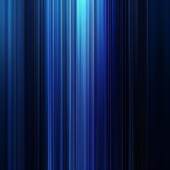 Abstract Blue Vertical Light Streaks Generative AI