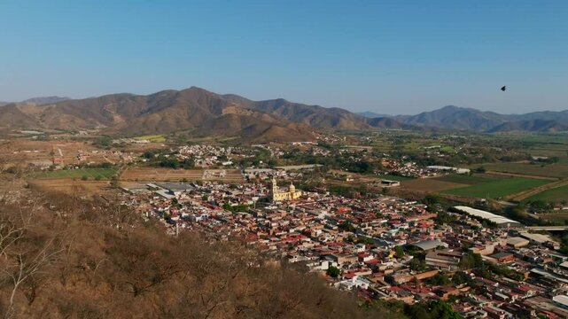 Tamazula de Gordiano, Jalisco, Mexico - Residential Communities - Drone Flying Forward