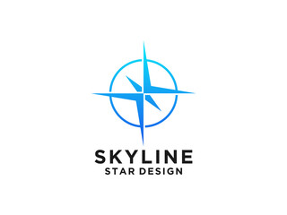 Star shape graphic symbol for company leaders