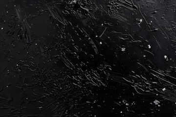 Fototapeta premium Abstract Black Background with White Brushstrokes