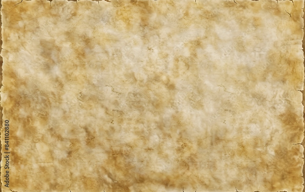 Wall mural aged parchment texture for fantasy art