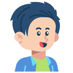 Male actress Flat Icon