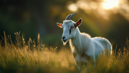 Goat in Grasslands