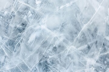 Obraz premium Abstract Ice Texture Background - Frozen Surface