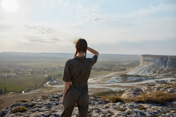 On top of the world a woman's journey through the majestic mountains and stunning valley