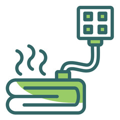 Obraz premium Warming Blankets Icon