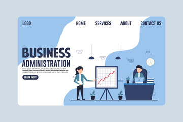 Business Administration: A Modern and Informative Web Template