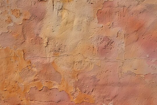 Rustic Terracotta Wall Texture Background