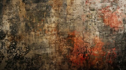 Obraz premium Detailed abstract texture on a grunge wall