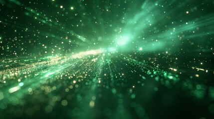 Fototapeta premium abstract technology particle of light background