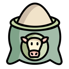 Dairy Feed Icon