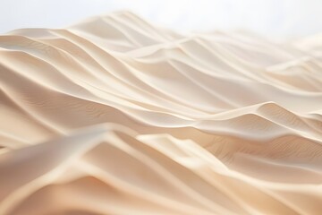 Textured Sand Dunes Desert Landscape