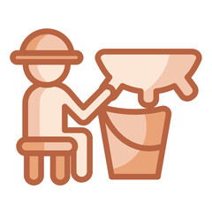 Dairy Milker Icon