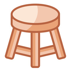 Milking Stool Icon