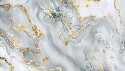 Luxury Marble Pattern with Gold Veins