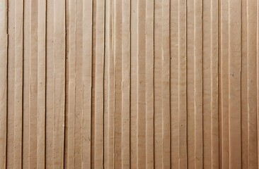 Light Brown Cardboard Texture with Vertical Lines