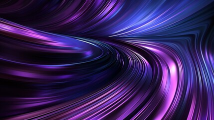 
dark purple scene, curve effect, in the style of light violet and pink, mars ravelo, sky-blue and black, ultrafine detail, smooth and minimal lines, circular abstraction, light purple and blue