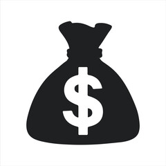 money bag with dollar sign illustration