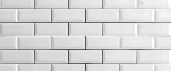 Seamless White Subway Tile Pattern