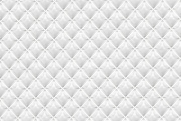 Elegant White Diamond Pattern Background