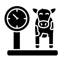 Cattle Scale Icon