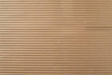 Obraz premium Seamless Brown Cardboard Texture With Horizontal Stripes