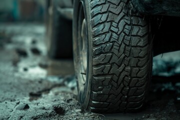 car tire related by generative ai