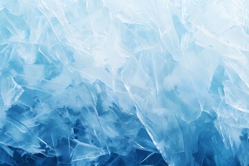 Fototapeta premium Abstract Frozen Texture Background With Light Blue Color
