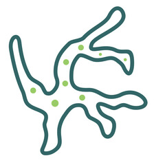 Obraz premium Hyphae Icon