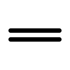 drag handle line editorial icon