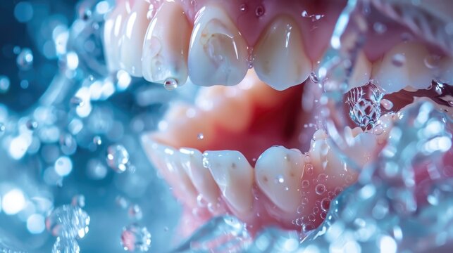 Proper Cleaning of Complete Dentures in Water for Hygiene