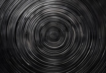 Abstract Dark Gray Wood Grain Pattern