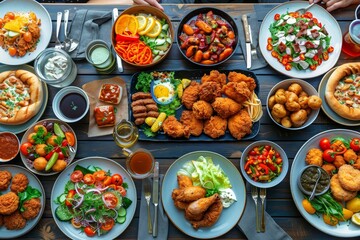 fried chicken street food