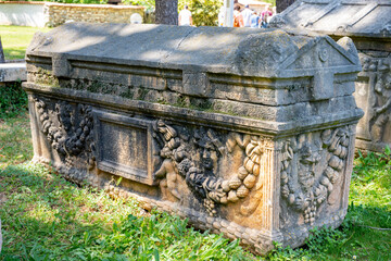 The Aphrodite of Aphrodisias (Afrodisias) combined aspects of a local Anatolian, archaic fertility goddess with those of the Hellenic Aphrodite, goddess of love and beauty. Geyre, Karacasu Aydin 