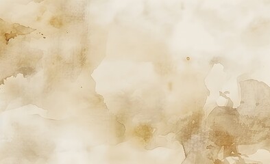 Beige Watercolor Background Texture