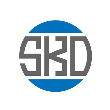 SKD letter logo design on white background. SKD creative initials letter logo concept. SKD letter design.
