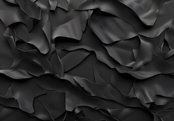 Fototapeta premium Abstract Black Fabric Texture Background
