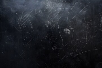 Scratched Black Texture Background