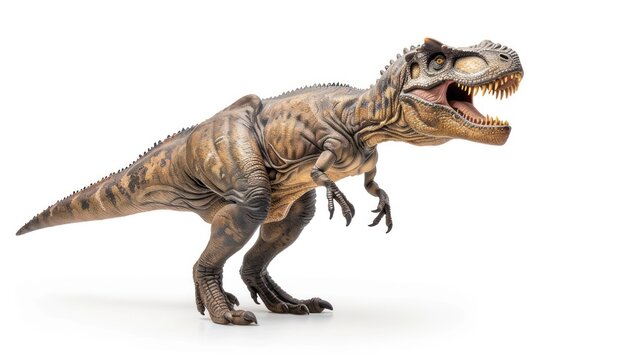 Ceratosaurus clearly photo on white background , 