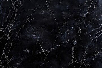 Black Marble Texture Background - Top View