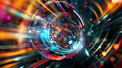 Obraz premium Emphasize Adobe's extensive portfolio of patents and proprietary technologies, showcasing how its intellectual property protects its innovations and provides a competitive advantage