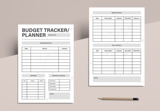 Monthly Budget Planner