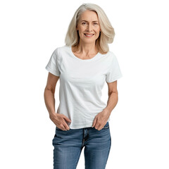 Fototapeta premium Image Woman No Background, Generative AI